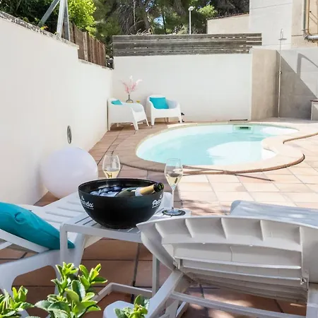 Villa Wine & Design And Luxury In Cala Crancs *